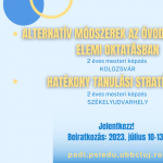 Felvételi banner 2023 július